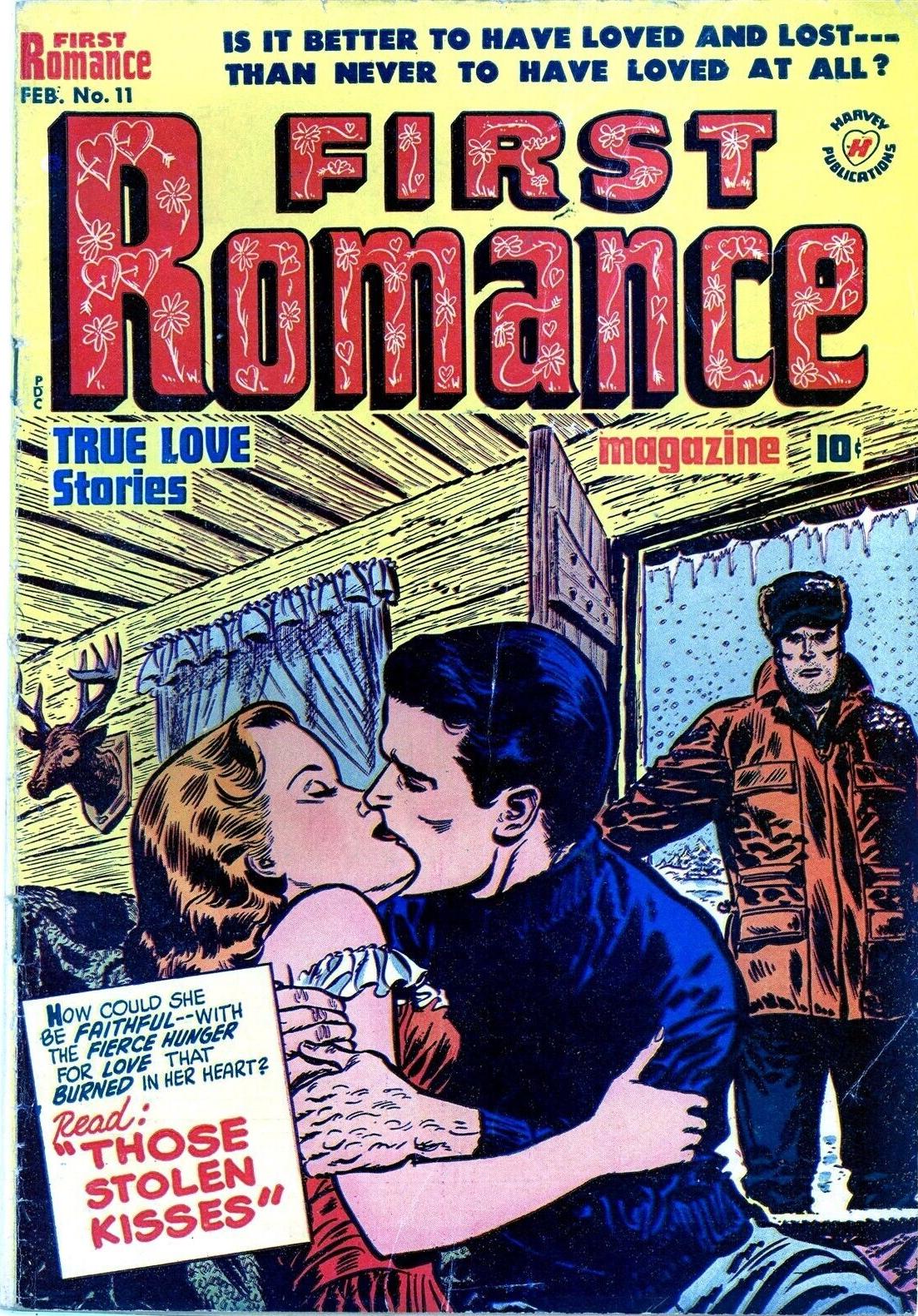 First Romance Magazine #11 (1952) Comic Books First Romance Magazine