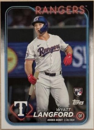 Wyatt Langford [Golden Mirror Image Variation] #US341