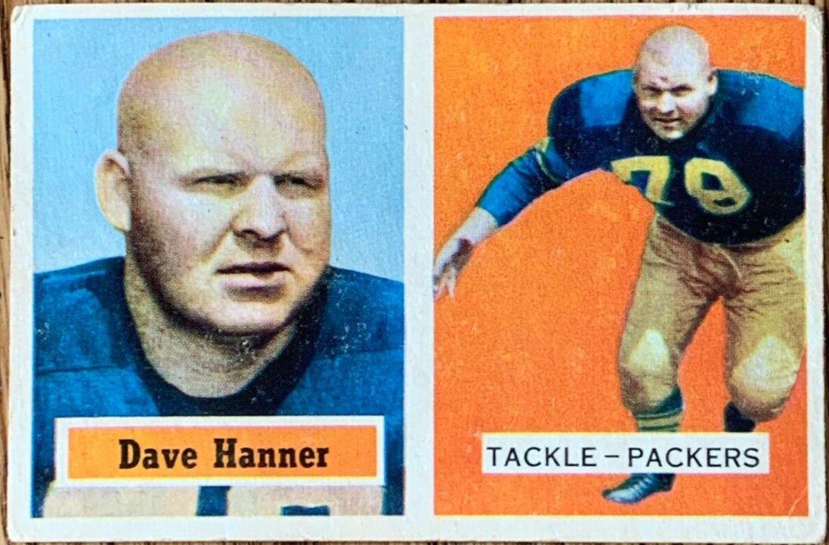 Dave Hanner #21 Football Cards 1957 Topps
