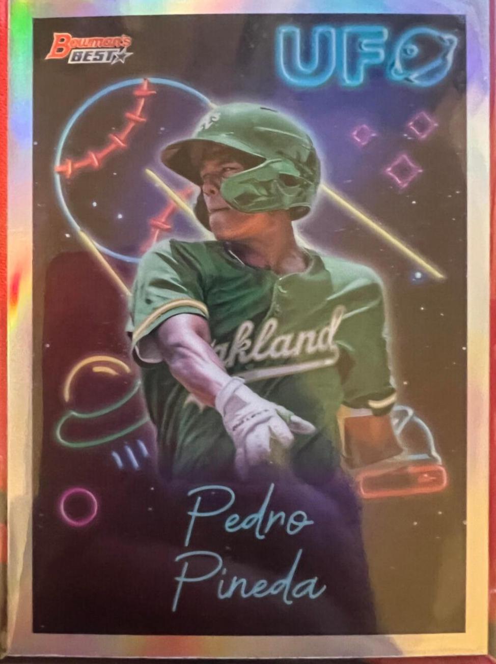 Pedro Pineda #UFO-18 Baseball Cards 2022 Bowman's Best UFO