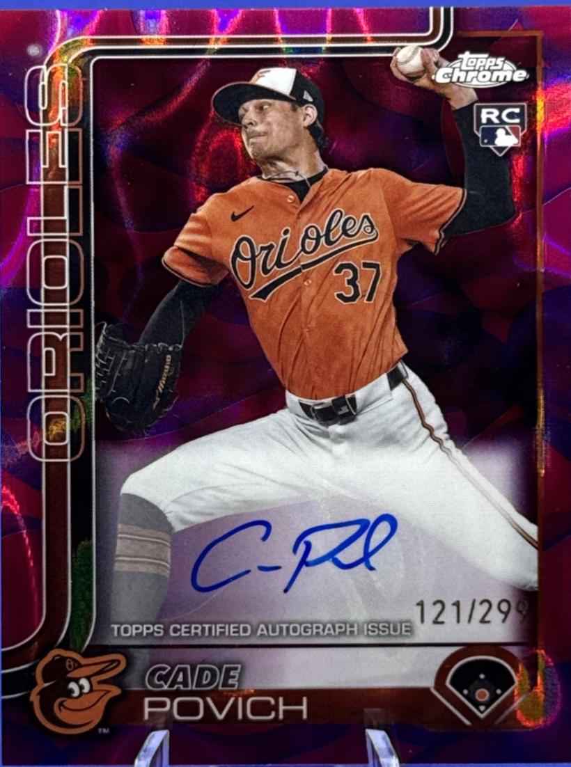 Cade Povich [Magenta Purple] #RA-CP Prices | 2025 Topps Chrome