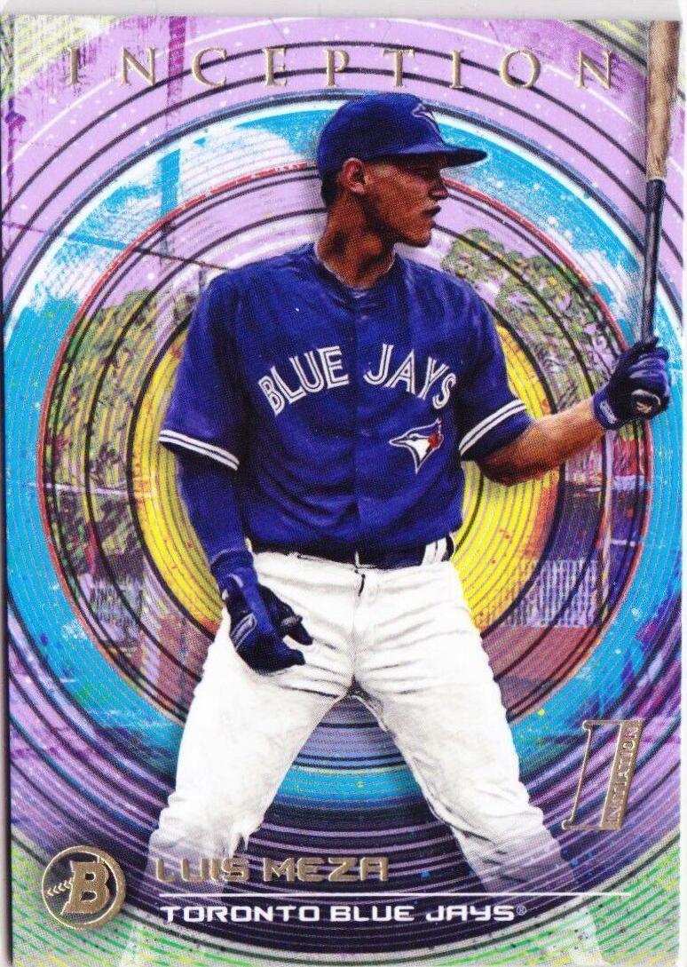 Luis Meza #84 2022 Bowman Inception Baseball