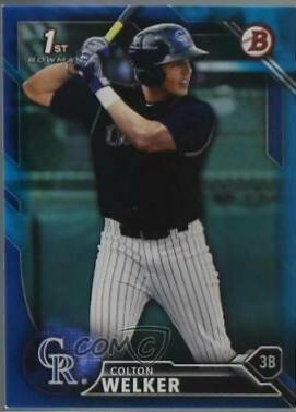 Colton Welker [Blue] #BD-78