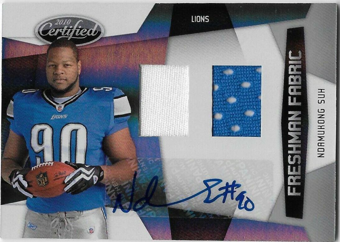 Ndamukong Suh #298 2010 Panini Certified Football