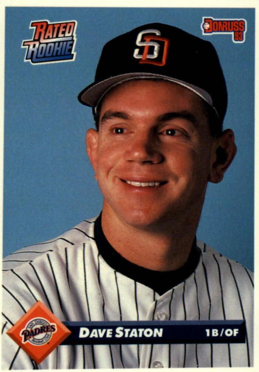 Dave Staton #325 Baseball Cards 1992 Leaf