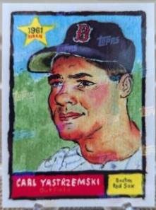 Carl Yastrzemski [Topps Logo Laminate] #5