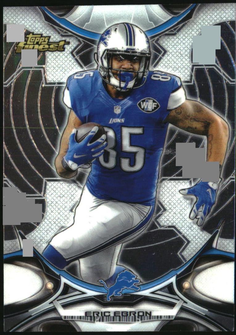 Eric Ebron #4 Football Cards 2015 Topps Finest