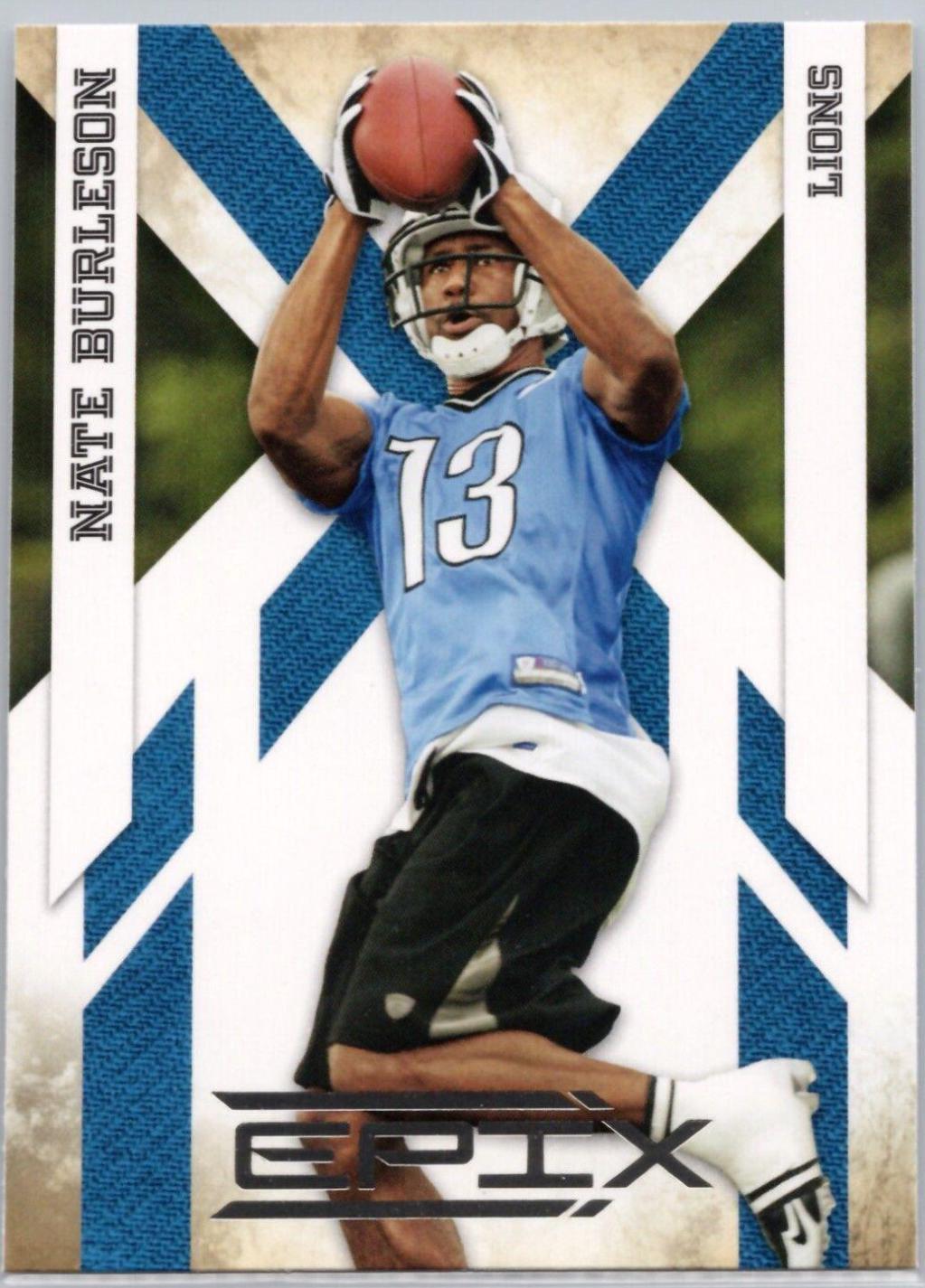 Nate Burleson #34 Football Cards 2010 Panini Epix