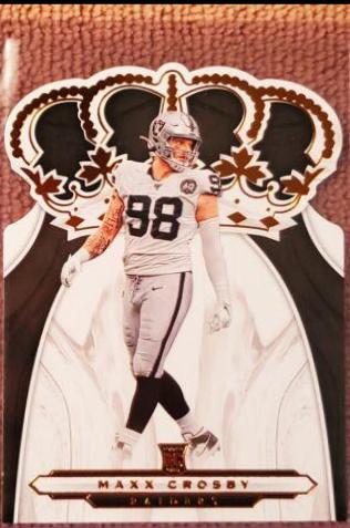 Maxx Crosby #CR-21 Football Cards 2019 Panini Chronicles Crown Royale