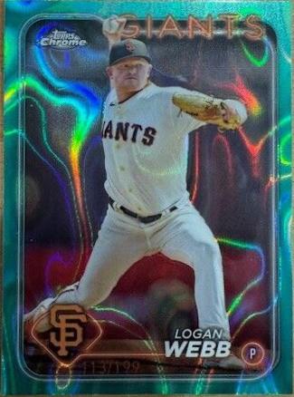 Logan Webb [RayWave Aqua Refractor] #168