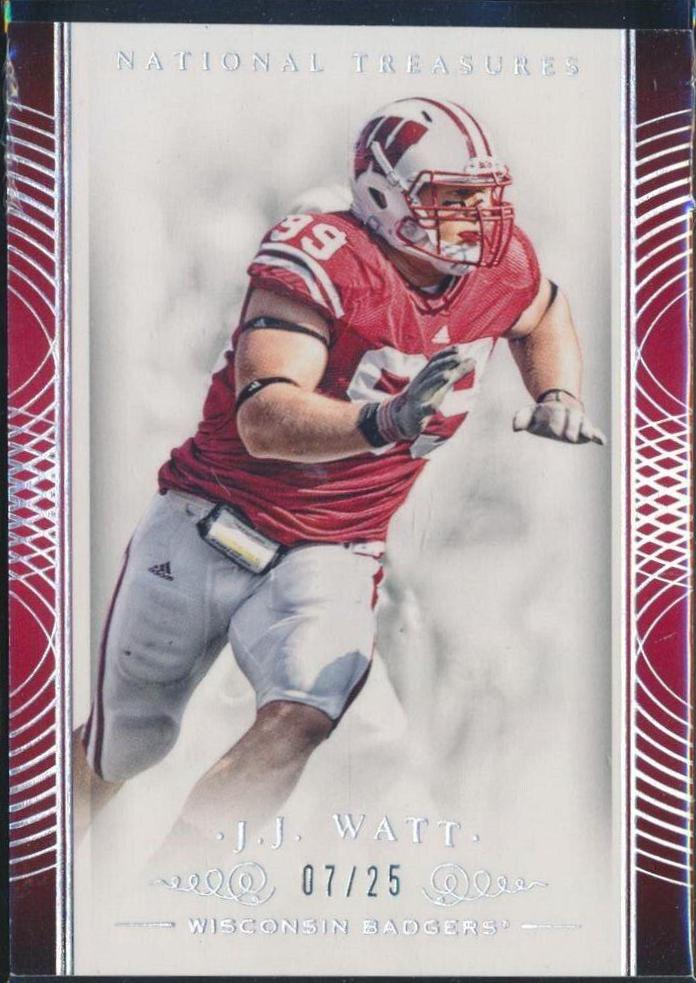J.J. Watt [Holo Silver] #92