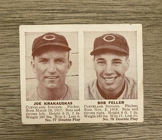 Joe Krakauskas, Bob Feller