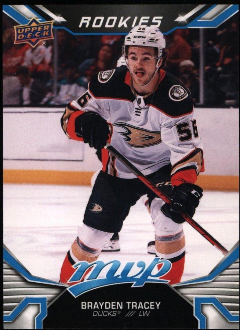 Brayden Tracey #226 Hockey Cards 2022 Upper Deck MVP