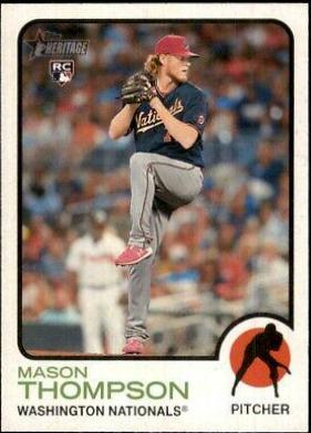 Mason Thompson #113 Baseball Cards 2022 Topps Heritage