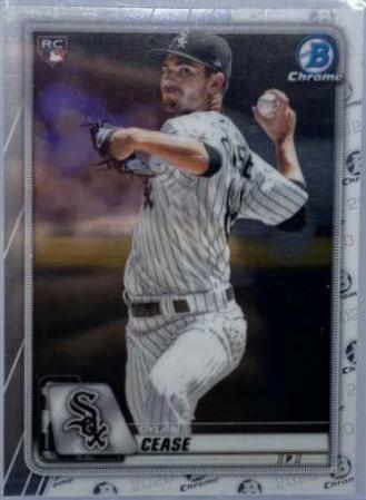 Dylan Cease #72 Baseball Cards 2020 Bowman Chrome