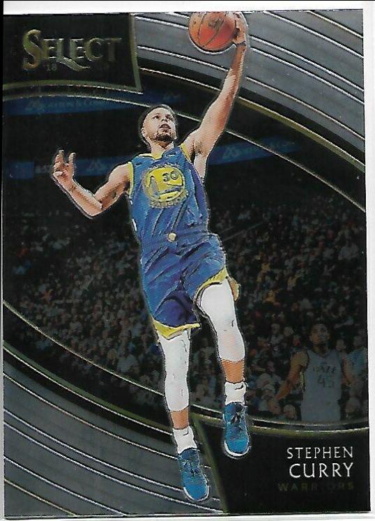 Stephen Curry #205 2018-19 Panini Select Basketball