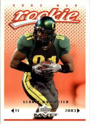George Wrighster #416 2003 Upper Deck MVP Football