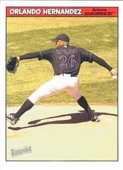 Orlando Hernandez #65 2006 Bazooka Baseball
