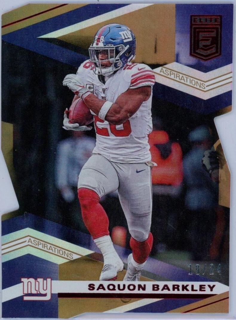 Saquon Barkley [Aspirations Die Cut] #53
