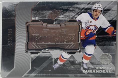 Arnaud Durandeau #F-14 Hockey Cards 2023 SPx Finite Rookies