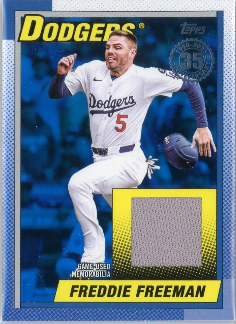 Freddie Freeman [Blue] #90RU-FF