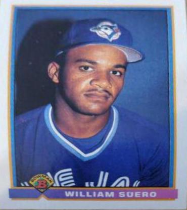 William Suero #8 Baseball Cards 1991 Bowman
