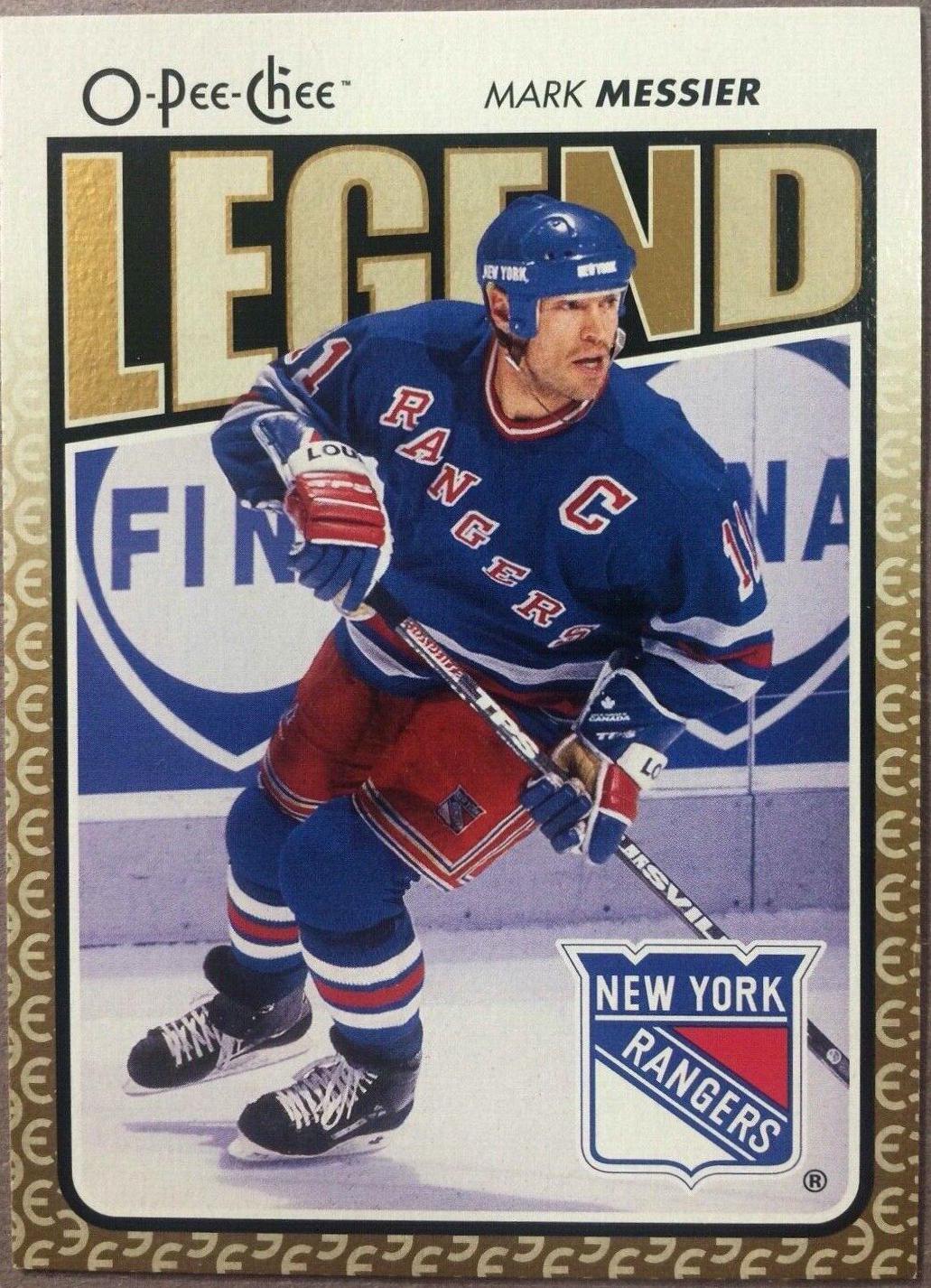 Mark Messier #564 2009 O Pee Chee Hockey