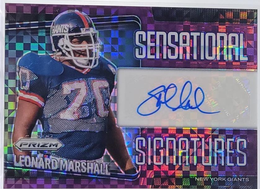 Leonard Marshall [Purple Power] #SEN-LML