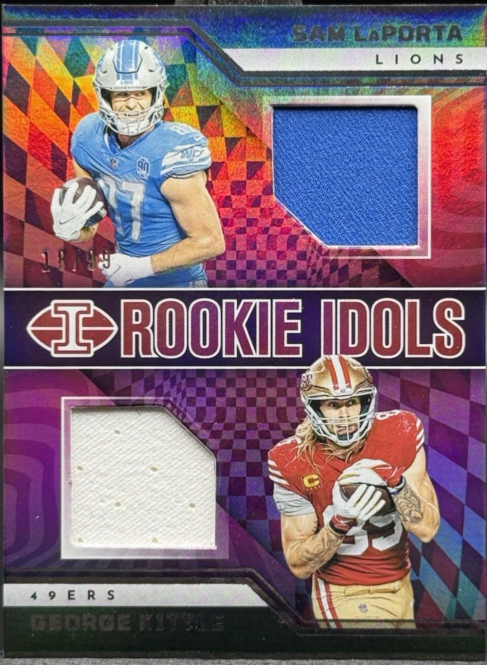 George Kittle / Sam LaPorta [Blue] #RM-LK