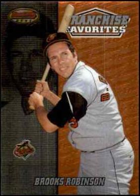Brooks Robinson #FR2B Baseball Cards 2000 Bowman's Best Franchise Favorites