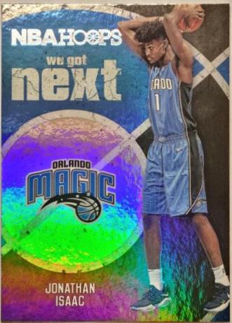 Jonathan Isaac #6 Basketball Cards 2017 Panini Hoops We Got Next
