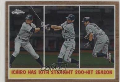 Ichiro #C109 Baseball Cards 2011 Topps Heritage Chrome