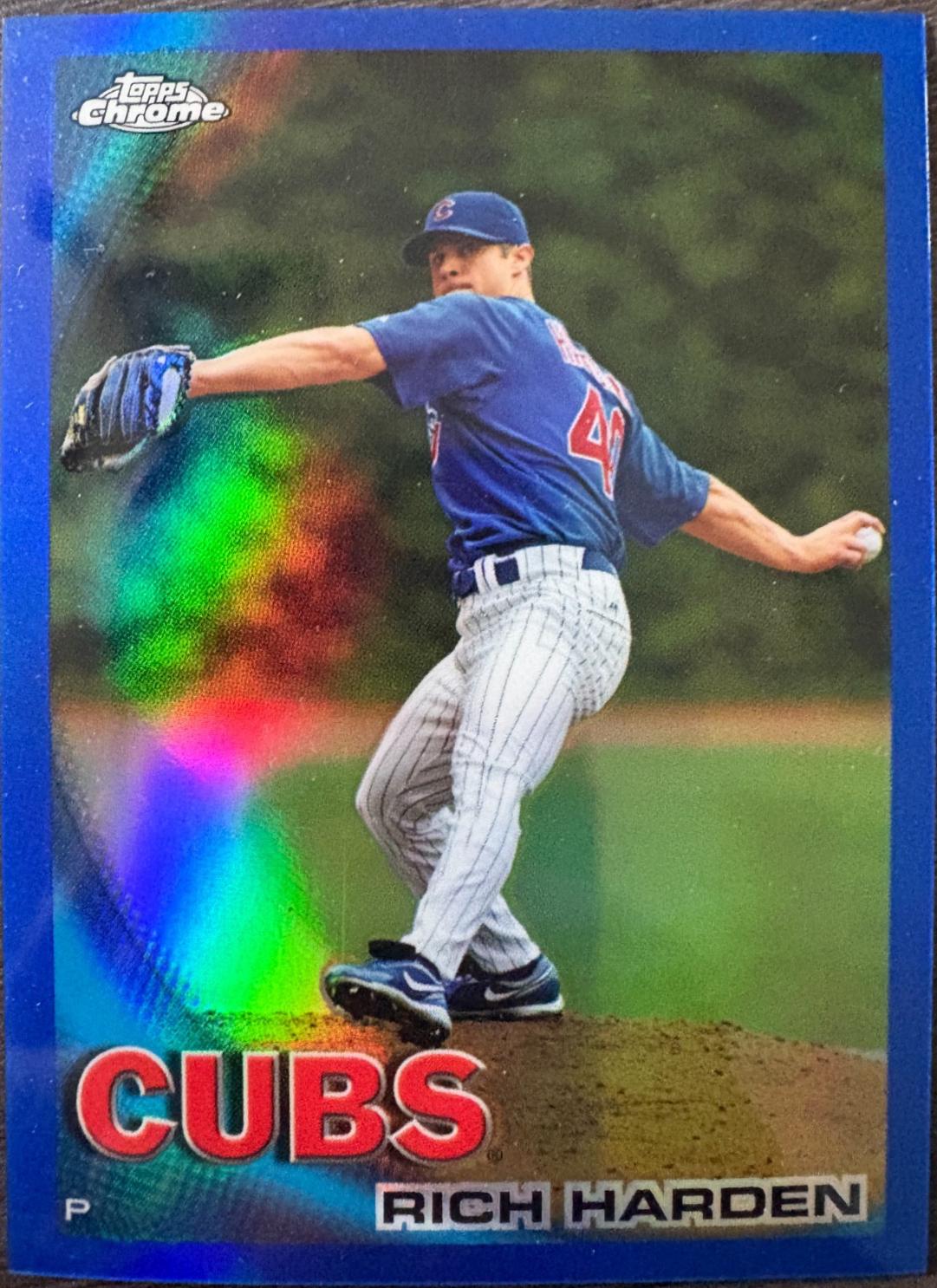 Rich Harden [Blue Refractor] #47