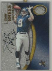 Drew Brees [Autograph] #95 Football Cards 2001 Fleer E X Prices
