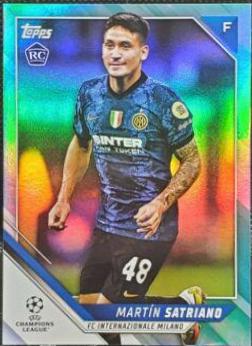 Martin Satriano #40 Soccer Cards 2021 Topps UEFA Champions League