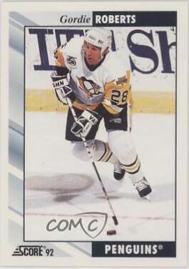 Gordie Roberts #201 Hockey Cards 1992 Score