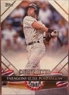 Derek Jeter #PP-1 Baseball Cards 2022 Topps Update Paragons of the Postseason