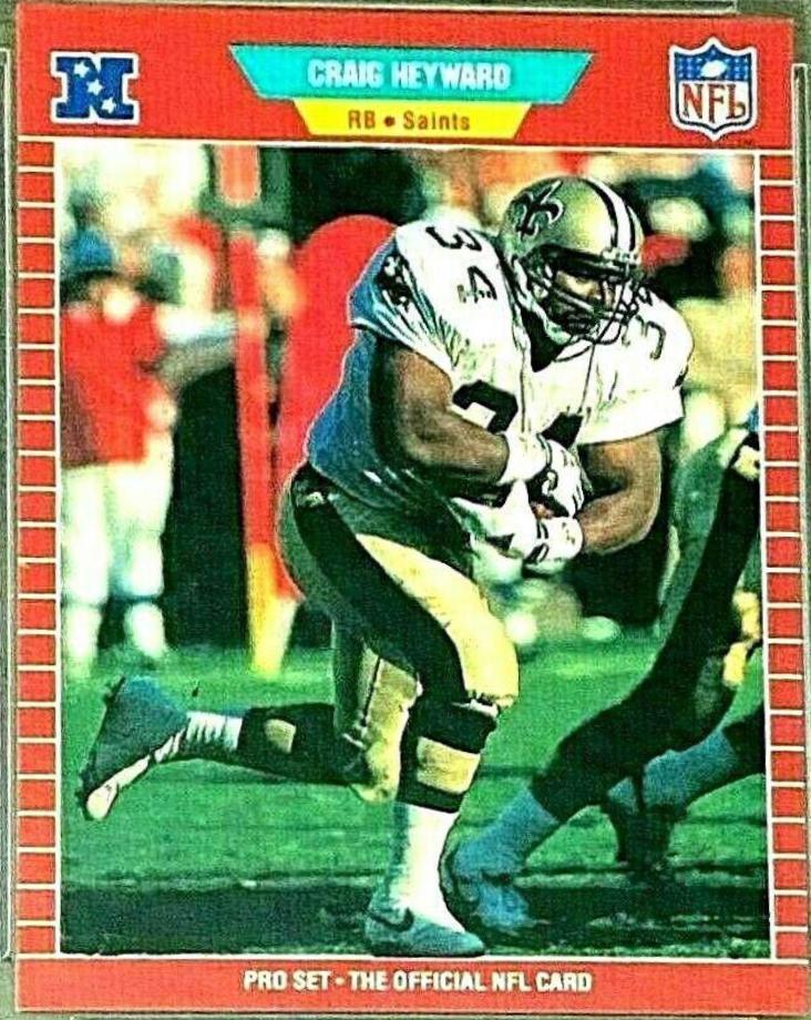 Craig Heyward #267 Prices [Rookie] | 1989 Pro Set | Football Cards