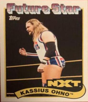 Kassius Ohno #102 Wrestling Cards 2018 Topps WWE Heritage