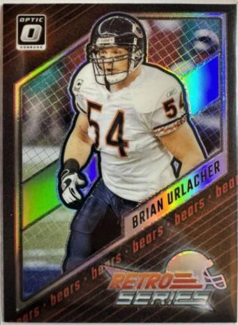 Brian Urlacher #5 Football Cards 2023 Panini Donruss Optic Retro Series