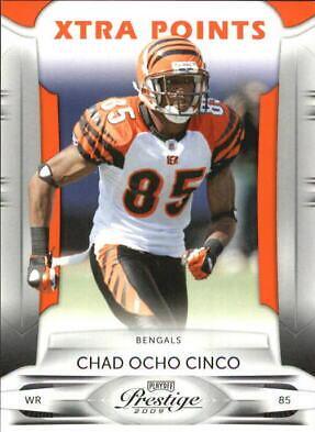 Chad Ocho Cinco #21 Football Cards 2009 Playoff Prestige