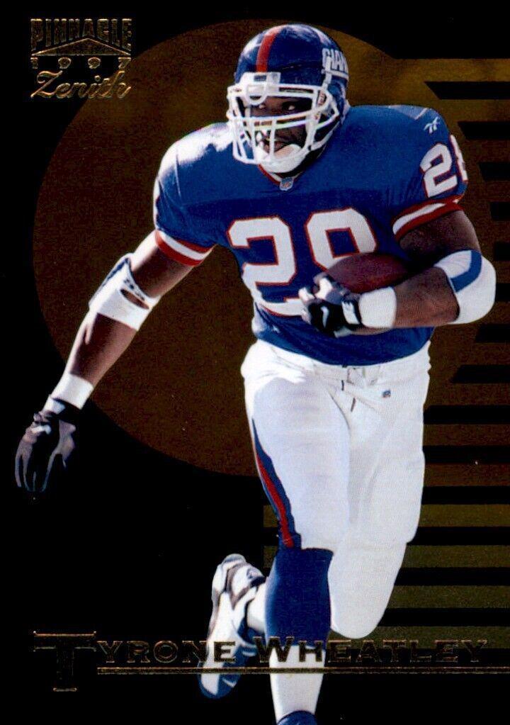 Tyrone Wheatley #17 Football Cards 1997 Zenith