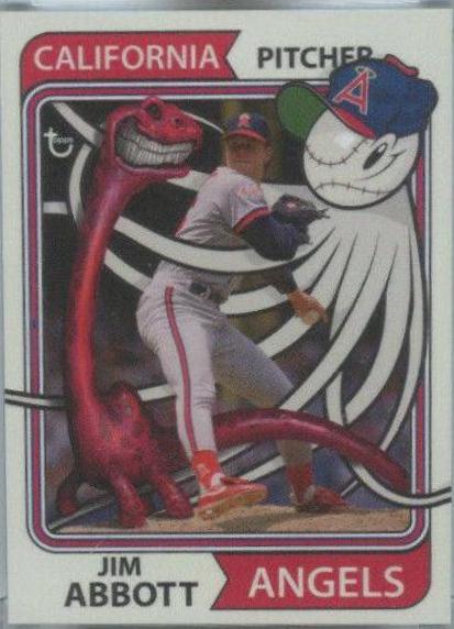 Jim Abbott #183 Baseball Cards 2021 Topps Project 70