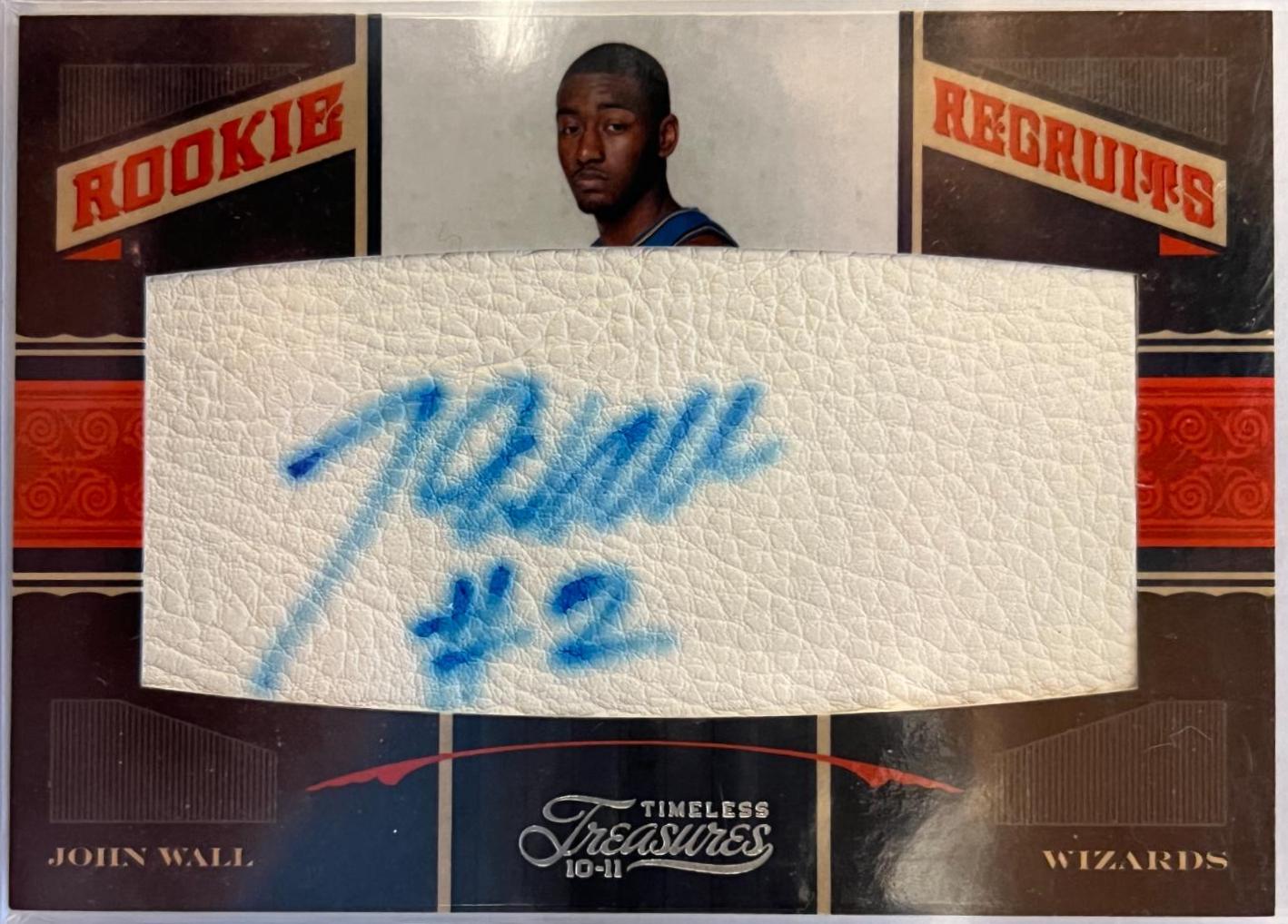 John Wall #101 Basketball Cards 2010 Panini Timeless Treasures