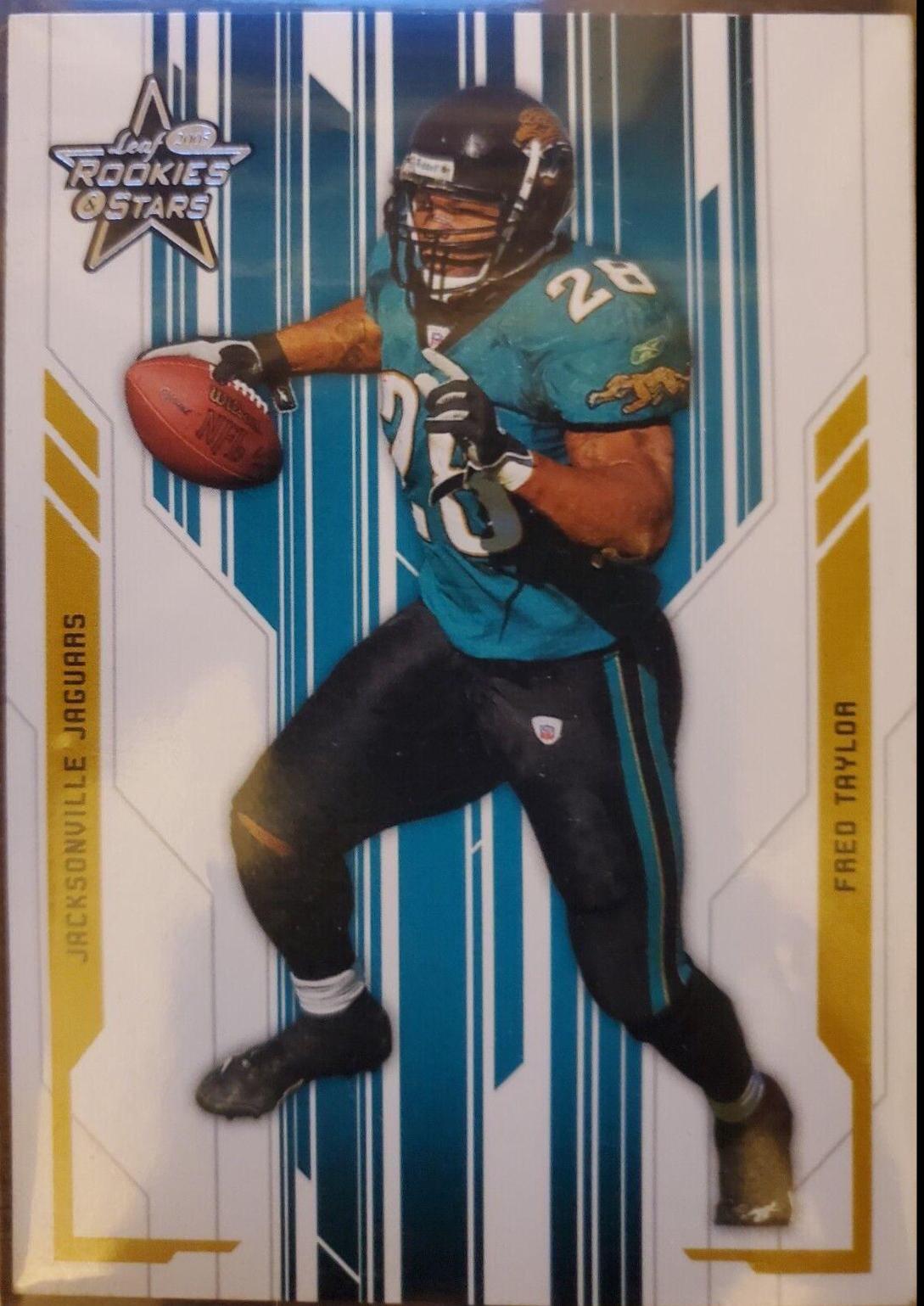 Fred Taylor #46 Football Cards 2005 Leaf Rookies & Stars