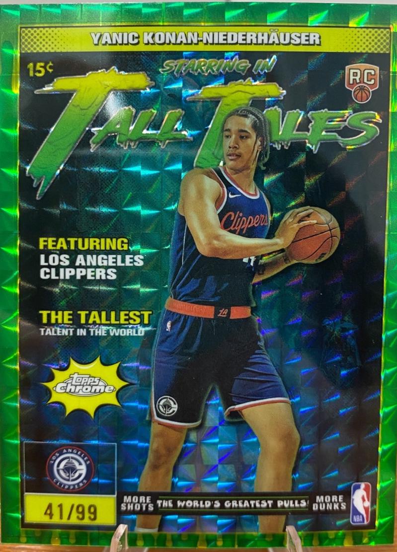 Yanic Konan-Niederhauser [Refractor Green Geometric] #TT-22