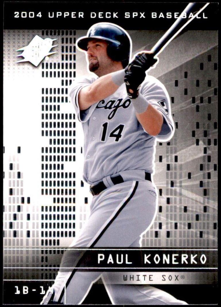 Paul Konerko #14 Baseball Cards 2004 Spx