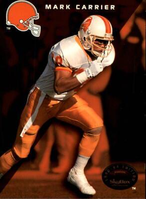 Mark Carrier #4 Football Cards 1993 Skybox Premium