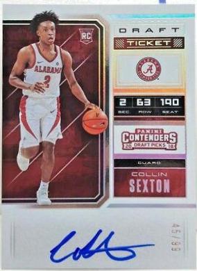 Collin Sexton [Autograph Draft Ticket] #59