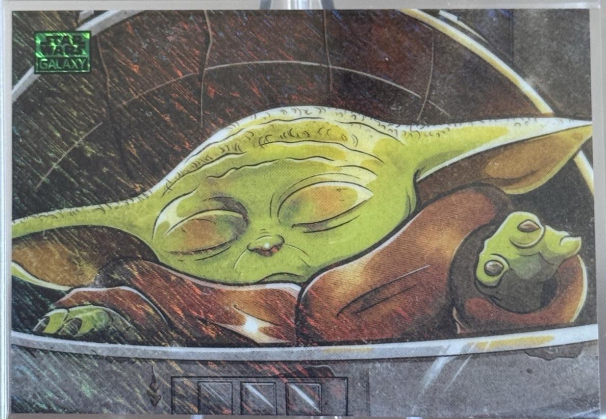 Grogu [Green Shimmer Refractor] #49 Prices | Star Wars 2026 Topps
